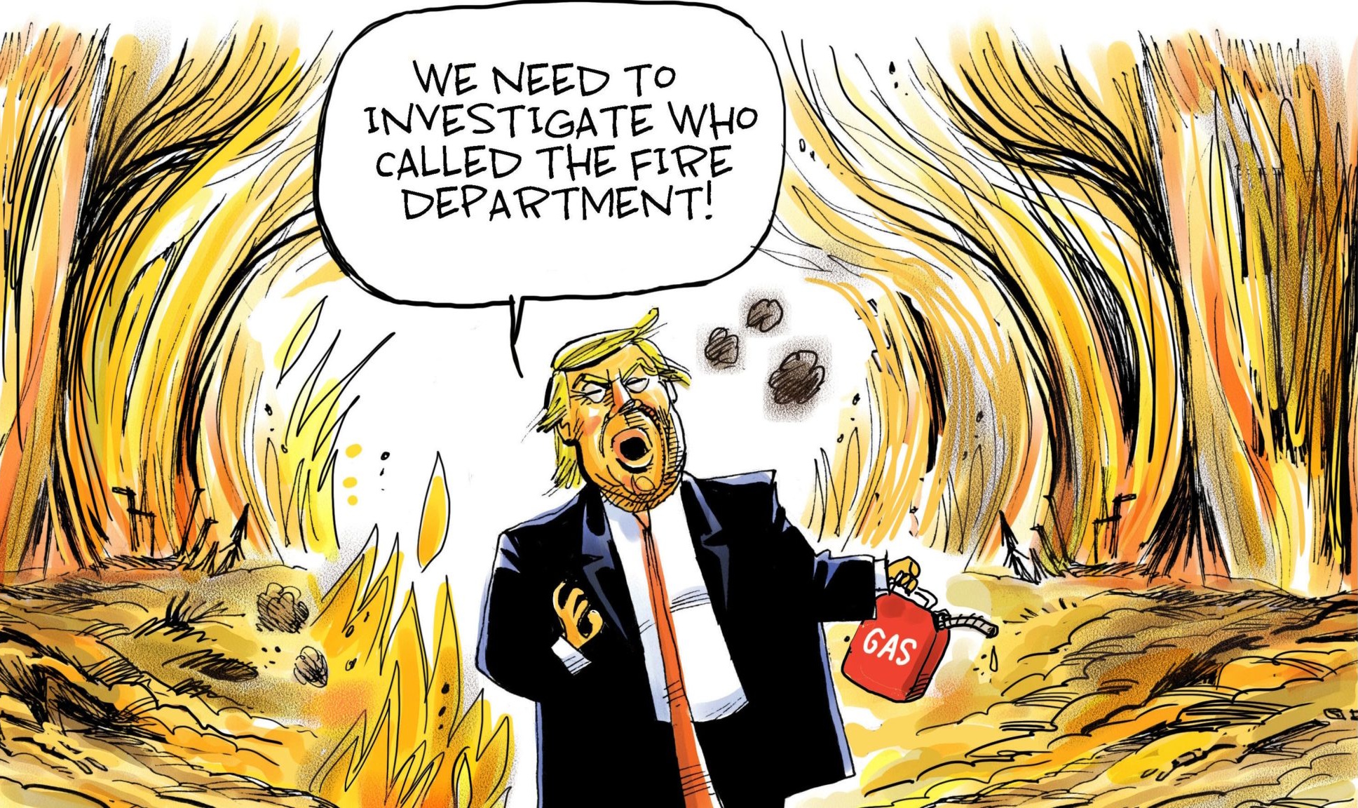 Who Started the fire