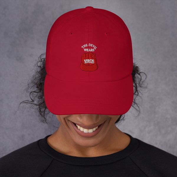Dad hat - The Devil Wears MAGA - Image 3