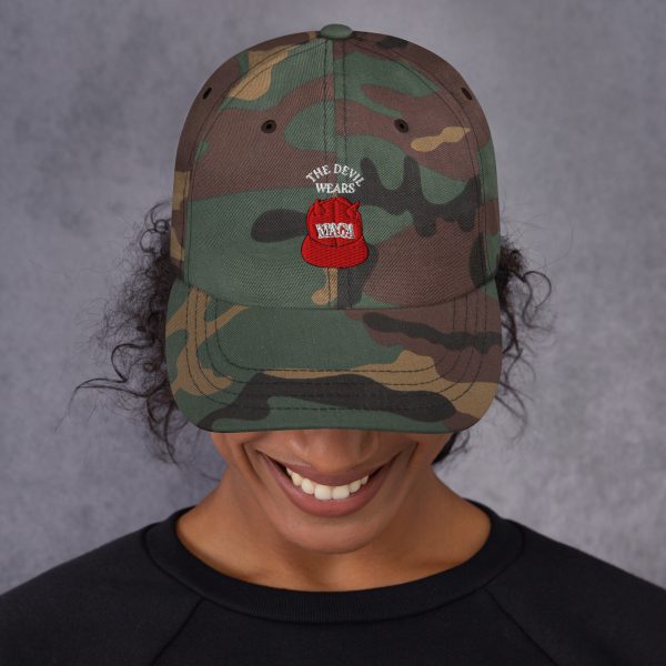 Dad hat - The Devil Wears MAGA - Image 5