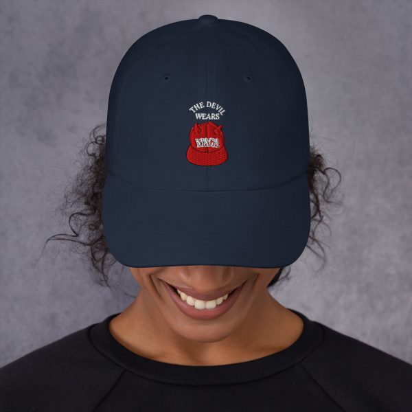 Dad hat - The Devil Wears MAGA - Image 2
