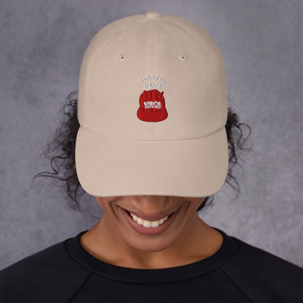 Dad hat - The Devil Wears MAGA - Image 7