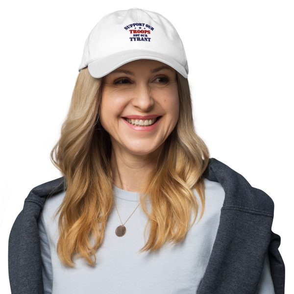 Dad hat Support our troops not our tyrant - Image 16
