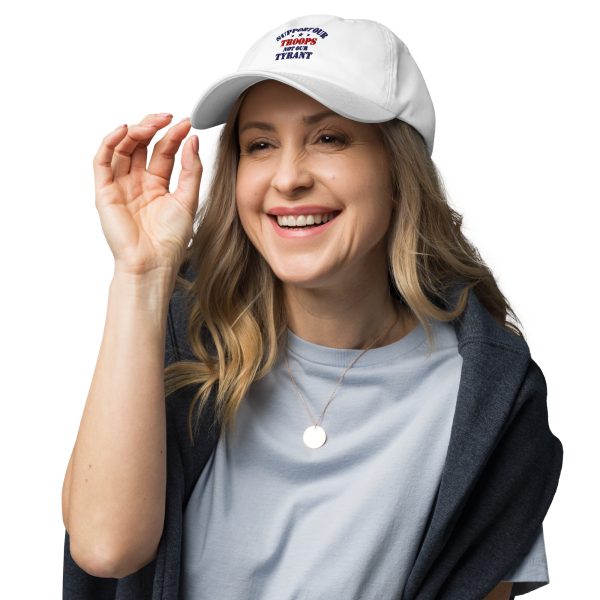 Dad hat Support our troops not our tyrant - Image 18