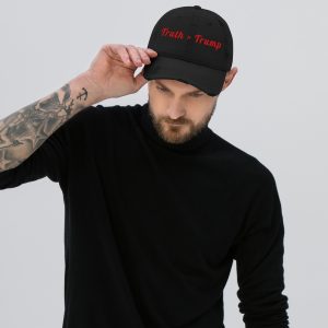 Distressed Dad Hat Truth > Trump
