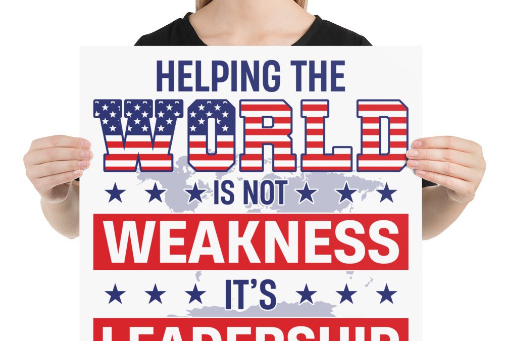 Protest poster with bold anti-Trump design from TrumpStartedTheFire.com