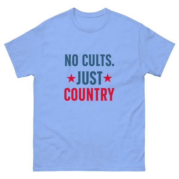 Unisex classic tee - No Cults Just Country - Image 5