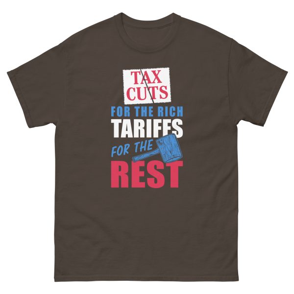 Unisex classic tee - Tax Cuts for the Rich - Image 6