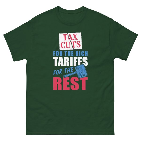 Unisex classic tee - Tax Cuts for the Rich - Image 5