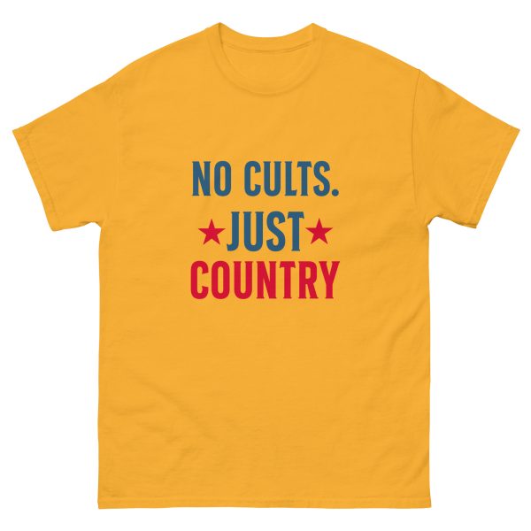 Unisex classic tee - No Cults Just Country - Image 6