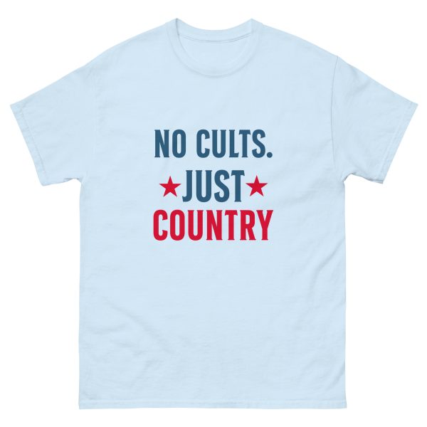 Unisex classic tee - No Cults Just Country - Image 12