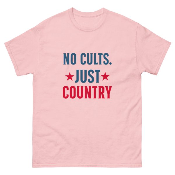 Unisex classic tee - No Cults Just Country - Image 11
