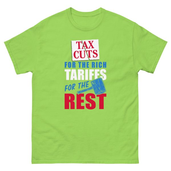 Unisex classic tee - Tax Cuts for the Rich - Image 14
