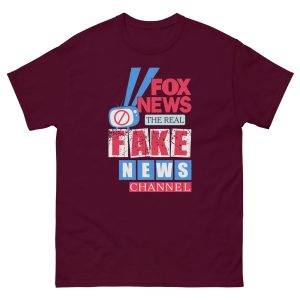 Unisex classic tee -Fox the real fake news