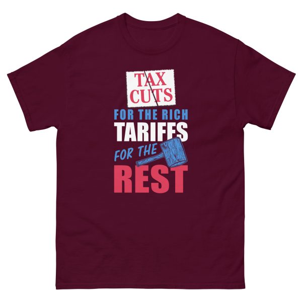 Unisex classic tee - Tax Cuts for the Rich - Image 2