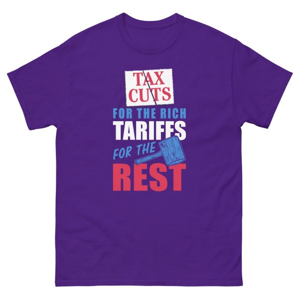 Unisex classic tee - Tax Cuts for the Rich - Image 4