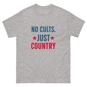 Unisex classic tee - No Cults Just Country