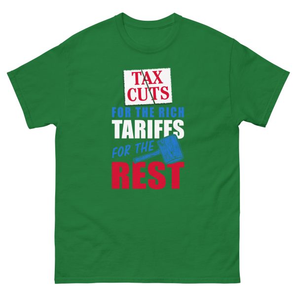Unisex classic tee - Tax Cuts for the Rich - Image 8