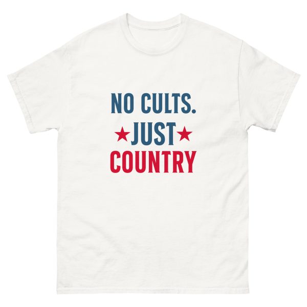 Unisex classic tee - No Cults Just Country - Image 13