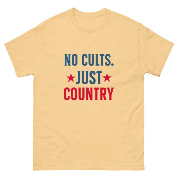 Unisex classic tee - No Cults Just Country - Image 10
