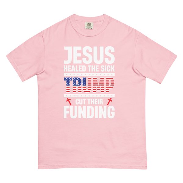 Unisex garment-dyed heavyweight t-shirt - Jesus Healed the Sick - Image 14