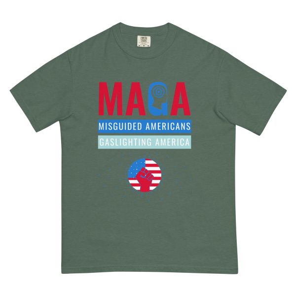 Unisex garment-dyed heavyweight t-shirt - Misguided Americans - Image 6