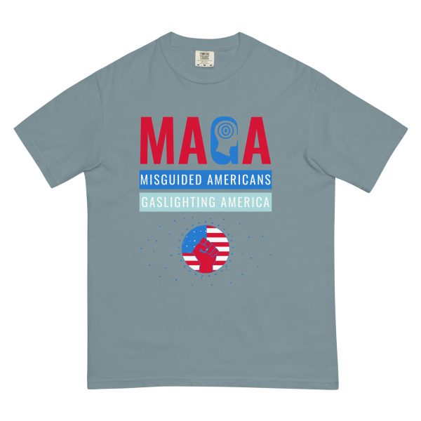 Unisex garment-dyed heavyweight t-shirt - Misguided Americans - Image 9