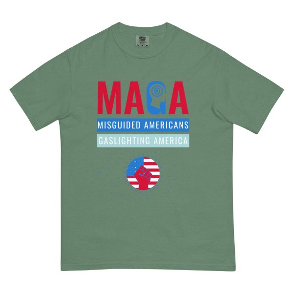 Unisex garment-dyed heavyweight t-shirt - Misguided Americans - Image 8