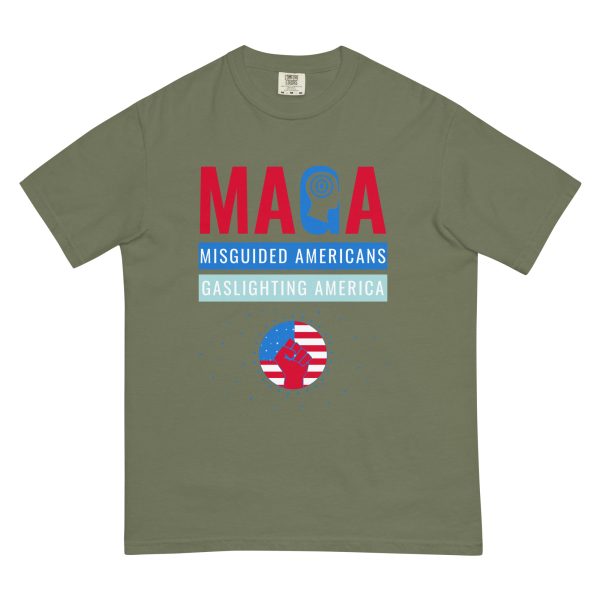 Unisex garment-dyed heavyweight t-shirt - Misguided Americans - Image 7