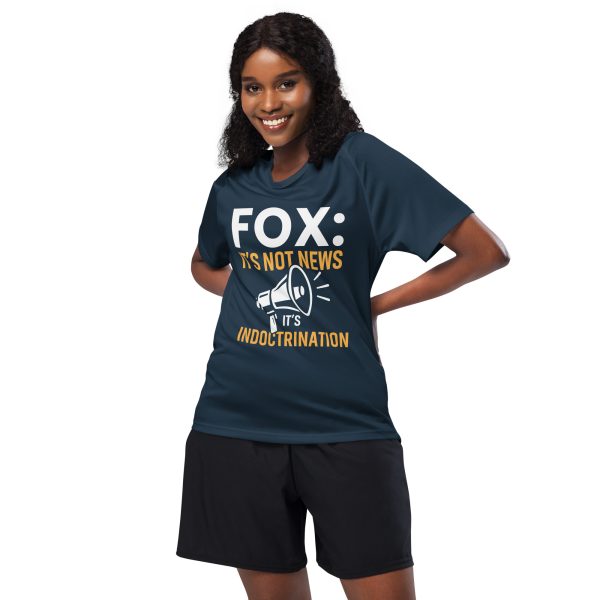 Unisex sports jersey- Fox its not Nesw its Indocternation - Image 2