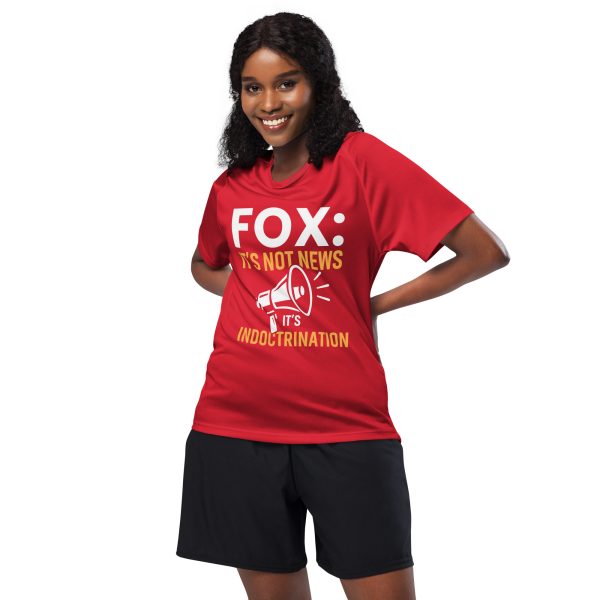 Unisex sports jersey- Fox its not Nesw its Indocternation - Image 3