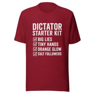 Unisex t-shirt Dictator Starter it