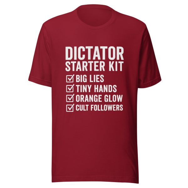 Unisex t-shirt Dictator Starter it