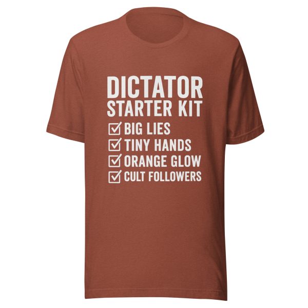 Unisex t-shirt Dictator Starter it - Image 8