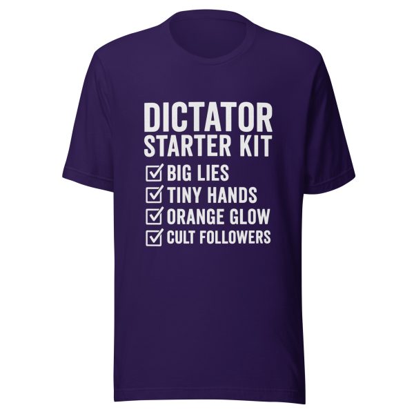 Unisex t-shirt Dictator Starter it - Image 4